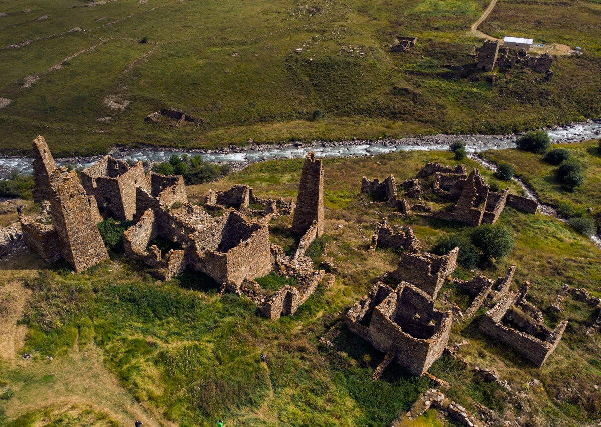 Село Лисри Осетия